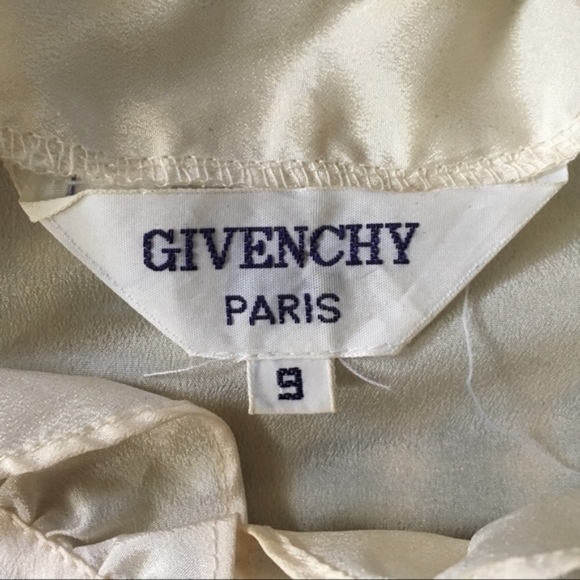 Designer Vintage Givenchy Blouse size Medium 9 - Picture 6 of 8
